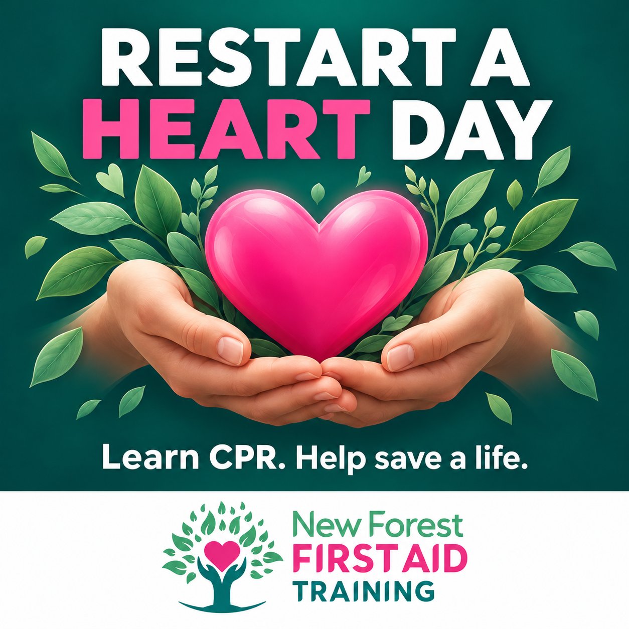 Restart a Heart Day, Friday 16 October